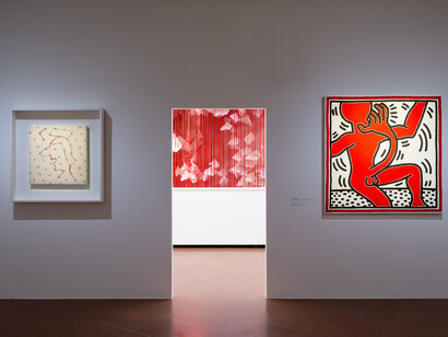 Verschiedene künstler, Die linie, ausstellungsansicht. Mit freundlicher genehmigung der Heidi Horten Collection