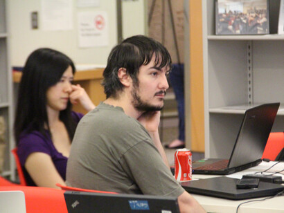 Una oficina que no se comparte. Maratón de edición sobre tecnologías emergentes en el área metropolitana de la Capital Area Biospace. Washington D.C., Maryland, EE.UU.