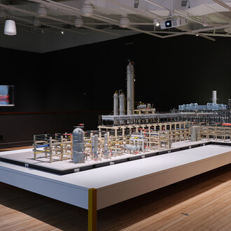 Various artists, Economies of deferral, exhibition view (detail). Courtesy of Govett-Brewster Gallery