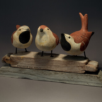 Guy Taplin, 3 House Sparrows