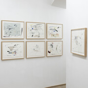 David Schmitz, Notations, exhibition view. Courtesy of Nosbaum Reding
