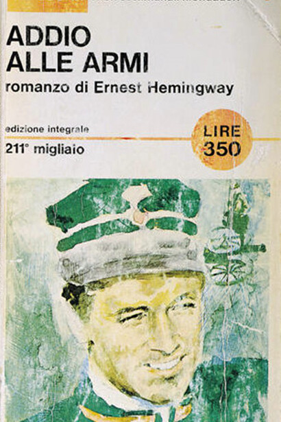 Copertina di Addio alle armi, Oscar Mondadori