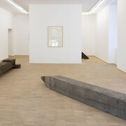 Bernd Lohaus, Sculptures & collages, exhibition view. Courtesy of Nosbaum Reding