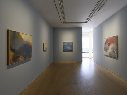 Sigrid Sandström, Dusk, exhibition view. Courtesy of Galerie Perrotin 