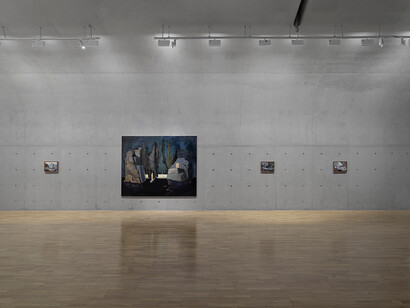 Along the riverbank, exhibition view. Courtesy of Long Museum