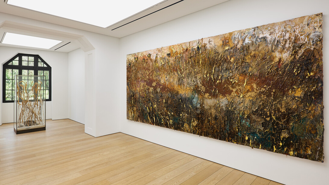 Anselm Kiefer, solo exhibition, exhibition view. Courtesy of Gagosian Gallery