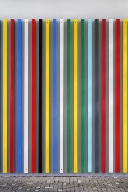 Coumba Samba, Wild wild wall, ausstellungsansicht. Mit freundlicher genehmigung der Kunsthalle Basel