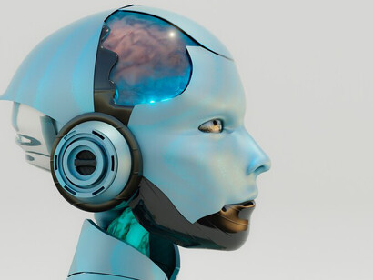 A high-fidelity 3D rendering showcasing intricate bio-robots