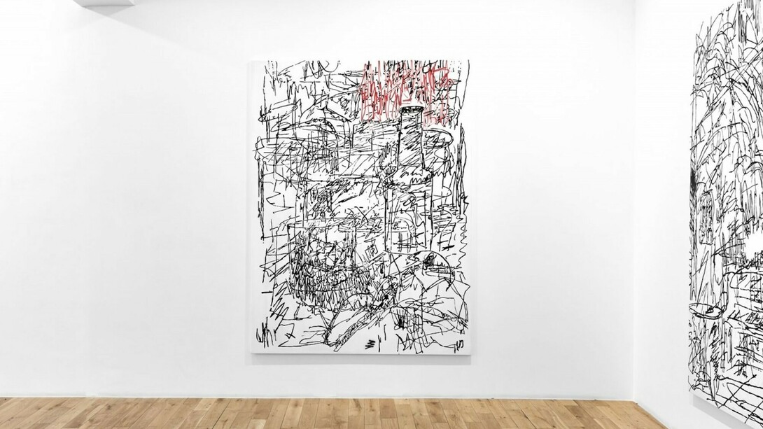 Chris Succo, Exhibition view. Courtesy of Almine Rech Gallery
