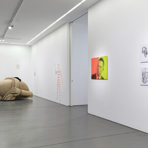 Alex Wissel, Katechon, exhibition view. Courtesy of Galerie Nagel Draxler