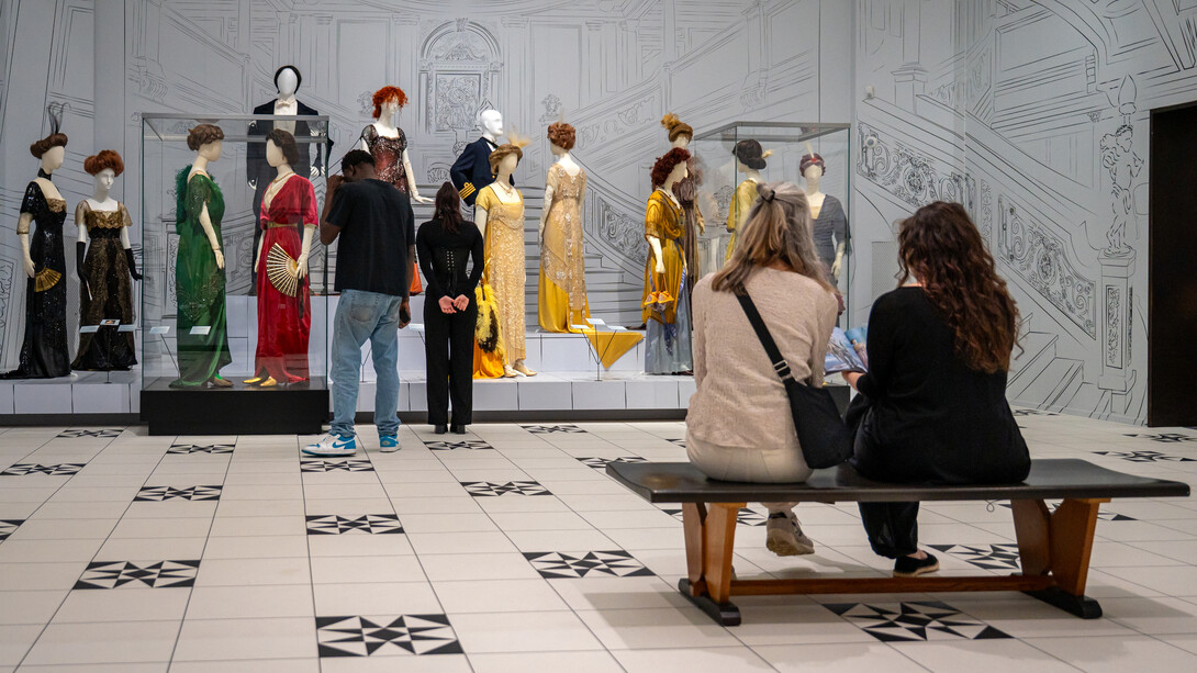 Titanic and fashion: the last dance, exhibition view. Courtesy of Kunstmuseum Den Haag 