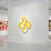 Max Gimblett, The open door, exhibition view. Courtesy of Gow Langsford Gallery