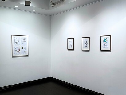 Exhibition View, Edgar Plans, I Am A Dreamer. Courtesy of Villazan