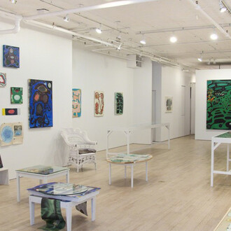 Where Owls Stare at Painting's Busted Eyeballs. Courtesy of Pierogi Gallery