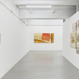 Various artists, Né qui, né altrove. On domestication, exhibition view. Courtesy of ArtNoble Gallery 