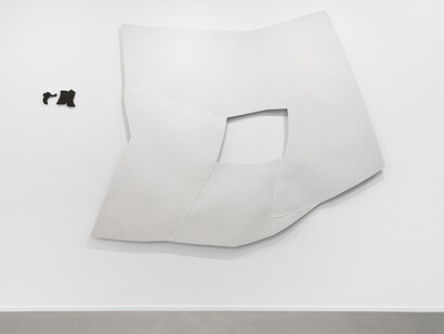 Imi Knoebel, exhibition view. Courtesy of Galerie Christian Lethert
