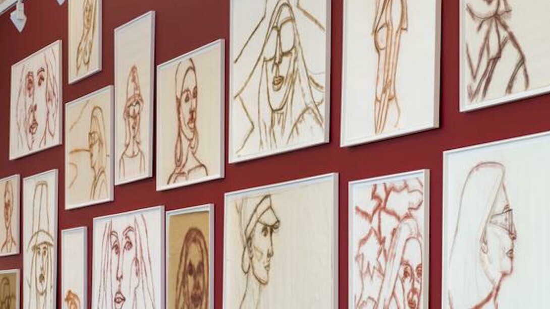Alex Katz, Exhibition view. Courtesy of Galería Javier López 