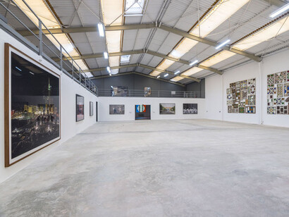 Ahmed Mater - Stand in the Pathway and See exhibition view Galleria Continua, Les Moulins, 2018. Photo Oak Taylor-Smith

