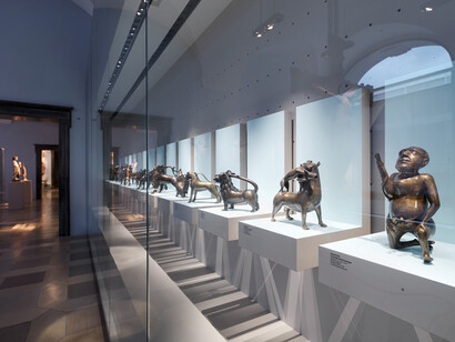 Mittelalter, ausstellungsansicht. Mit freundlicher genehmigung des Germanischen Nationalmuseums