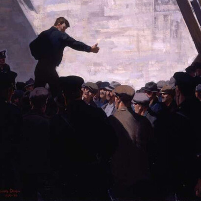 Becoming America. Courtesy of BYU Museum of Art