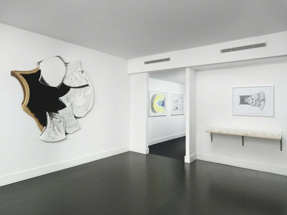 John F. Simon, Jr. Endlessly Expanding, Exhibition view. Courtesy of Sandra Gering Inc 