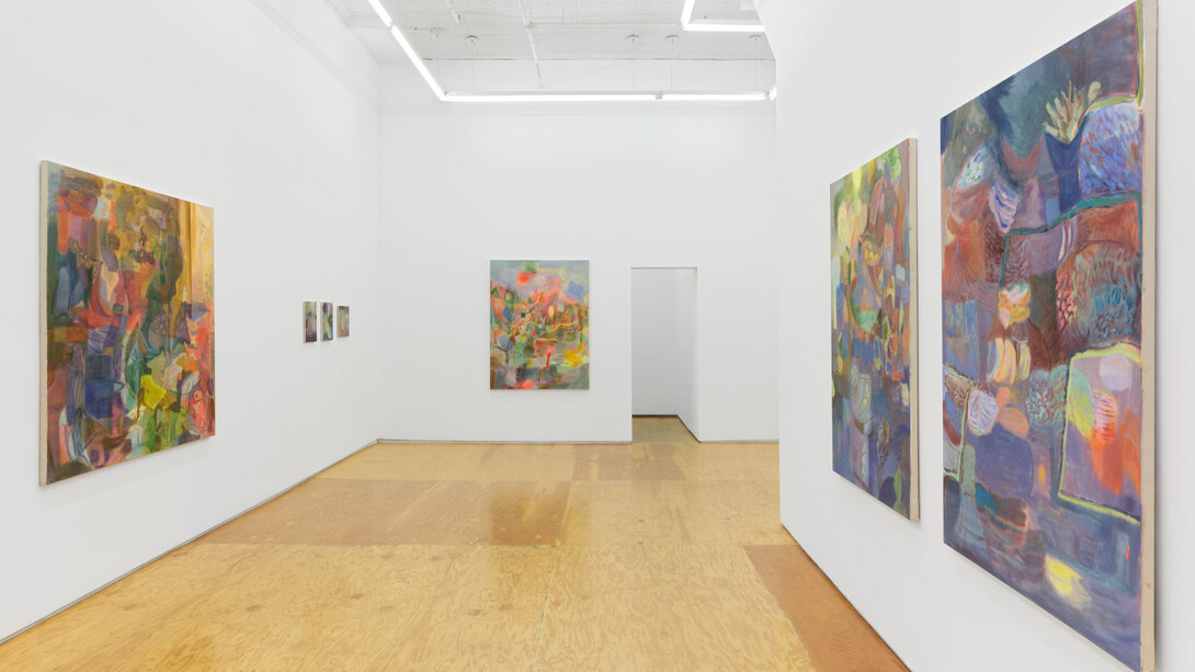 Amy Winstanley, Life hum, exhibition view. Courtesy of Margot Samel Gallery