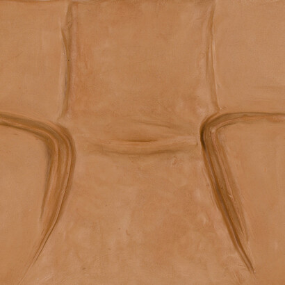 Rodrigo Hernández, "Chair" (dettaglio) da "Silvia series", 2017, terracotta, cm.20x28 - Ph C. Favero