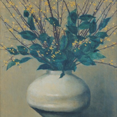 To Sang-bong, Forsythia, 1975; collezione di RM; © Toh Yunhee, courtesy Seoul Auction