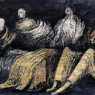 Henry Moore at Fonds Hélène & Édouard Leclerc. Courtesy of Henry Moore Foundation