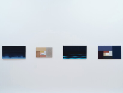 Verschiedene künstler, Fields unbound, ausstellungsansicht. Mit freundlicher genehmigung von Bernhard Knaus Fine Art