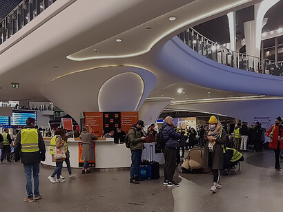 Amid the March 2022 Ukrainian refugee crisis, Warsaw Central Station served as a vital hub for compassion and support, becoming a symbol of resilience. Witness touching moments and collective efforts at the station, reflecting solidarity in times of crisis