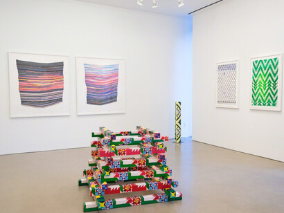 Carly Glovinski. How to Build a Fire. Courtesy of Morgan Lehman Gallery