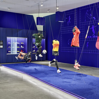 Nike. Form follows motion, Ausstellungsansicht. Mit freundlicher Genehmigung des Vitra Design Museums