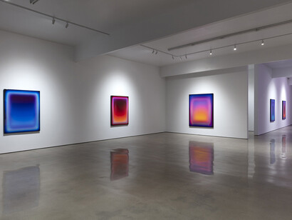 Nick Thomm, Sudden synesthesia, exhibition view. Courtesy of The Hole