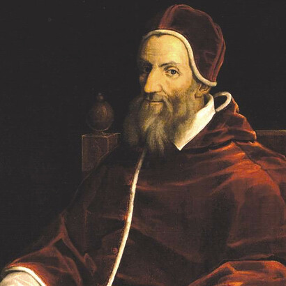 Retrato del papa Gregorio XIII (detalle)
