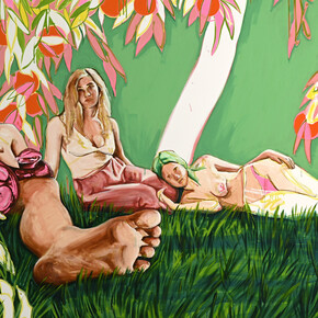 Stella Kapezanou, The big bad snake, 2021. Courtesy of Skoufa Gallery