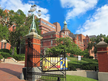 Johns Hopkins Hospital, located in Baltimore, Maryland, is known for its advanced medical research and patient care. The hospital combines state-of-the-art technology with a patient-focused design. It continues to lead in healthcare innovation and education, United States