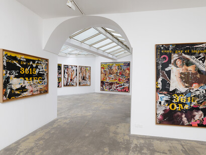 Jacques Villeglé. Courtesy of Galerie Vallois