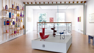 Olivia Bax and Dominic Beattie, installation view, ph. artists and Linden Hall Studio 