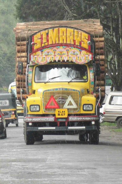 Camión en las carreteras africanas