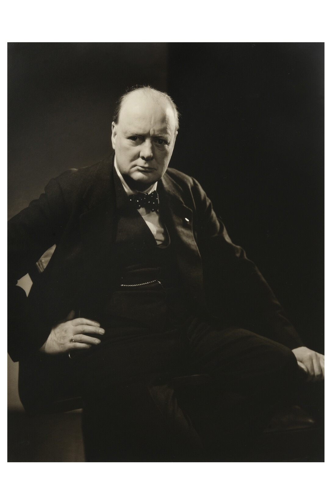Edward Steichen, Winston Churchill For Vanity Fair, 1932, courtesy of Huxley-Parlour Gallery/Osborne Samuel