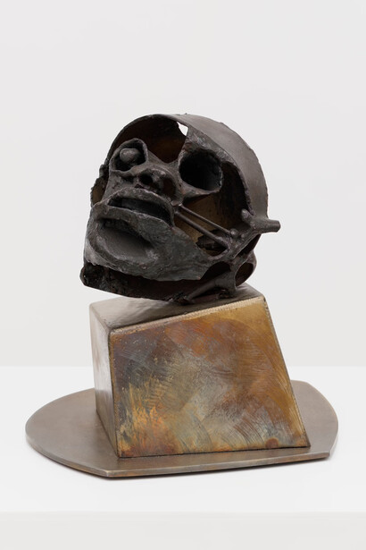 Richard Hunt, Heros head, 1956. Courtesy of the Institute of Contemporary Art