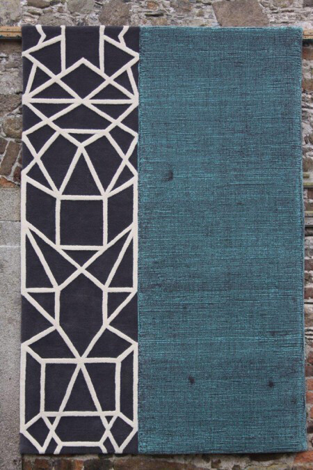 Ceadogan Rugs, Katie Hession, Suaimhneas-Blue, pure wool, 275 x 170 cm