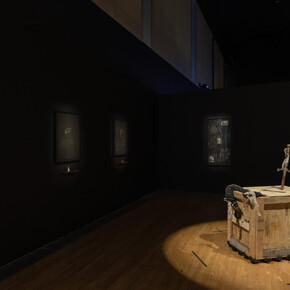 Cameron A. Granger, 9999, exhibition view. Courtesy of Queens Museum