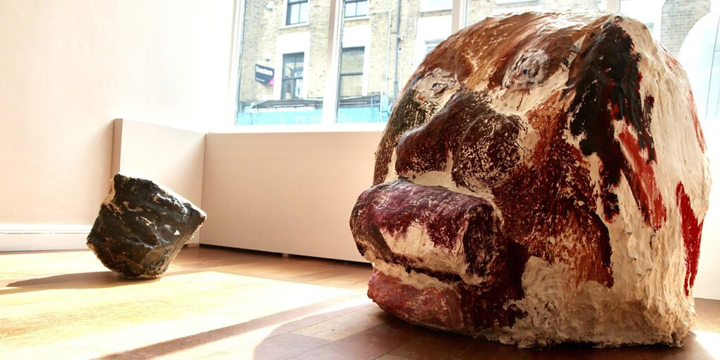 Rachel Jones, Exhibition view. Courtesy of The Residence Gallery