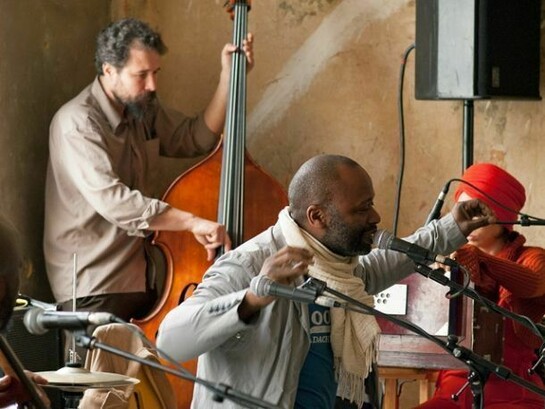 Theaster Gates, 12 Ballads for the Huguenot House, 2012. Performance view, Documenta 13, Kassel, Germany, image courtesy of Kavi Gupta Chicago I Berlin
