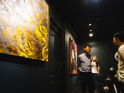 Phattharakorn Singthong, The end of nature, exhibition view. Courtesy of Number 1 Gallery 