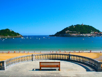 San Sebastián. Playa de la Concha