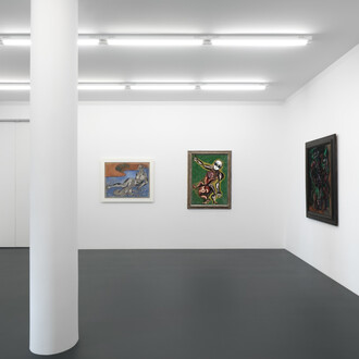 Francis Picabia, Femmes, exhibition view. Courtesy of Michael Werner Gallery