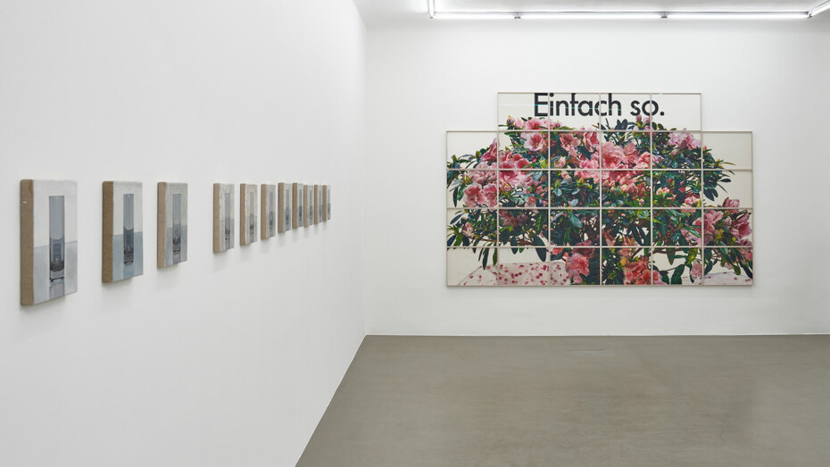 Peter Dreher, 31 952, ausstellungsansicht. Mit freundlicher genehmigung von Meyer Riegger